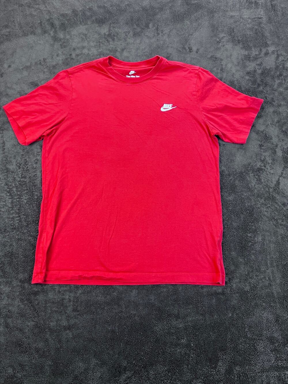 Nike Basic Swoosh Tee Red Tall L